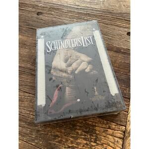 NEW Schindler's List Limited Edition Collectors DVD in Plexiglass Case